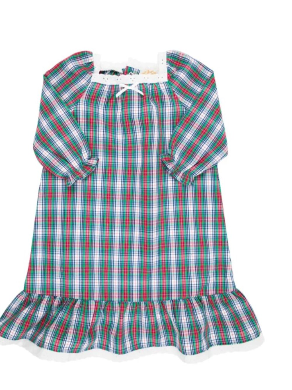 The Beaufort Bonnet Company Prestonwood Plaid Nottingham Nightgown, size 10